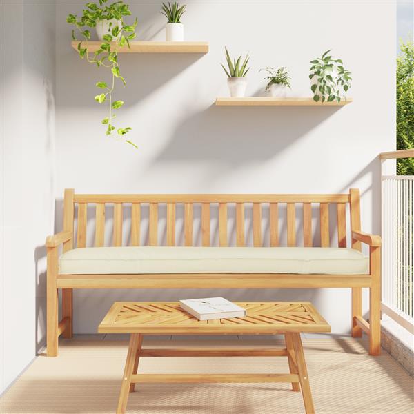 Grote foto vidaxl palletkussens 2 st bank 180x40x8 cm oxford stof cr mekleurig huis en inrichting woningdecoratie