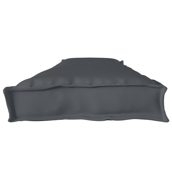 Grote foto vidaxl ligbedkussens 2 stuks anthraciet 180x40x8 cm oxford stof huis en inrichting woningdecoratie