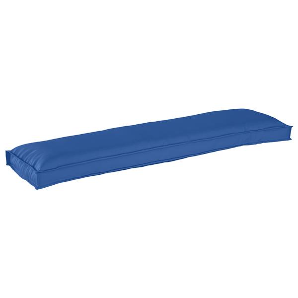 Grote foto vidaxl palletkussens 2 st bank 150x40x8 cm oxford stof koningsblauw huis en inrichting woningdecoratie
