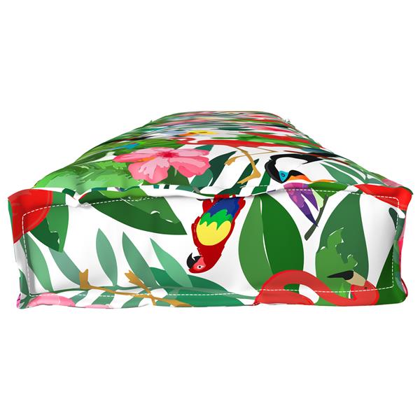 Grote foto vidaxl palletkussen bank 200x40x8 cm jungle oxford stof huis en inrichting woningdecoratie