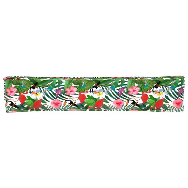 Grote foto vidaxl palletkussen bank 200x40x8 cm jungle oxford stof huis en inrichting woningdecoratie