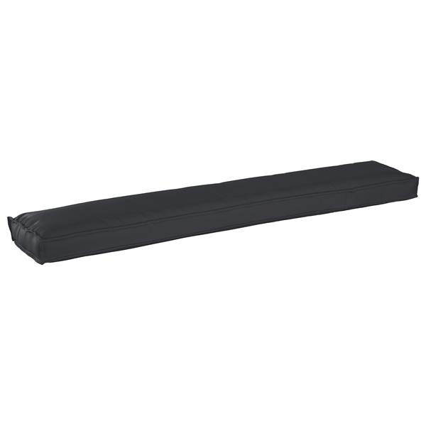 Grote foto vidaxl palletkussen bank 200x40x8 cm oxford stof zwart huis en inrichting woningdecoratie