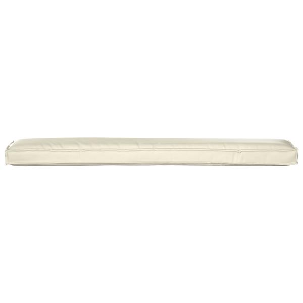 Grote foto vidaxl palletkussen bank 200x40x8 cm oxford stof cr mekleurig huis en inrichting woningdecoratie