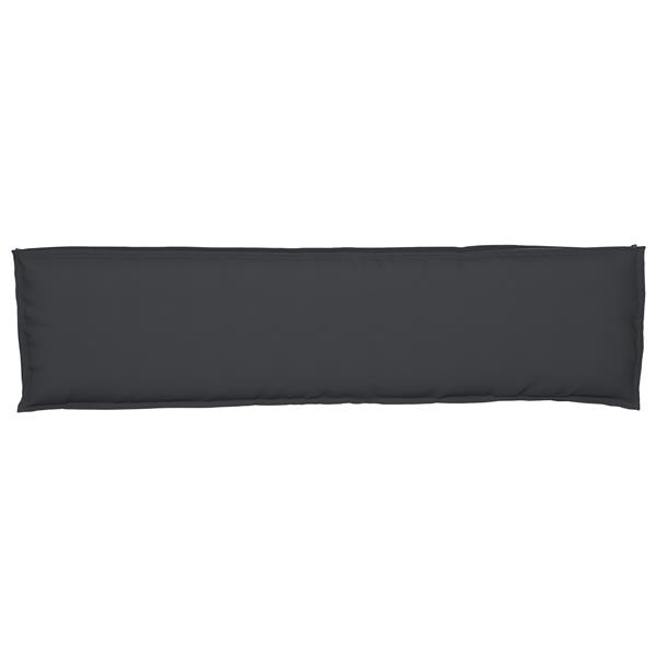 Grote foto vidaxl palletkussen bank 150x40x8 cm oxford stof zwart huis en inrichting woningdecoratie