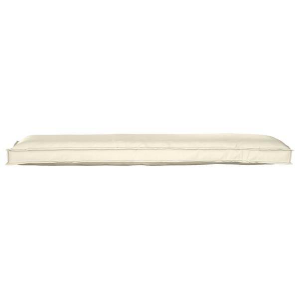 Grote foto vidaxl palletkussen bank 150x40x8 cm oxford stof cr mekleurig huis en inrichting woningdecoratie