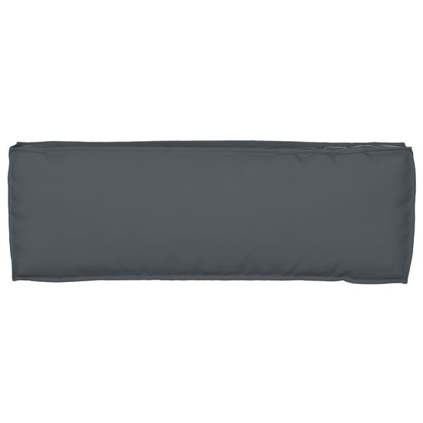 Grote foto vidaxl ligbedkussen voor bank antraciet 120x40x8 cm oxford stof huis en inrichting woningdecoratie