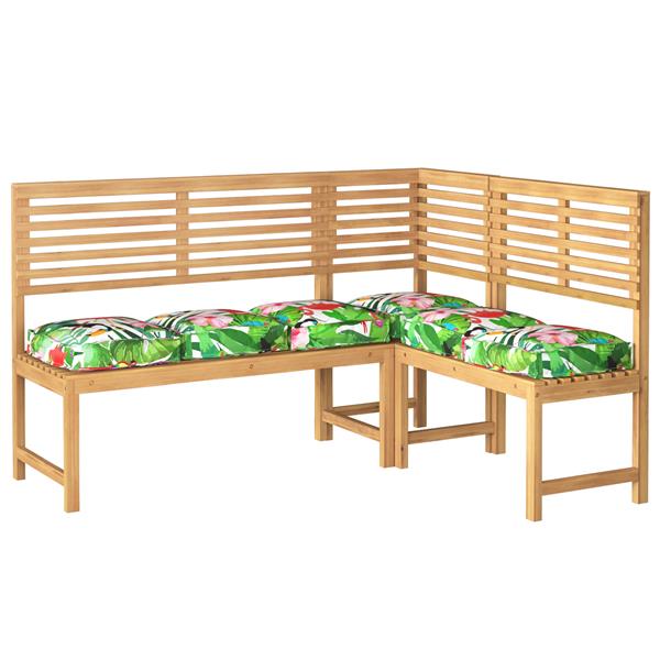 Grote foto vidaxl palletkussens 6 st zitting 40x40x8 cm jungle oxford stof huis en inrichting woningdecoratie