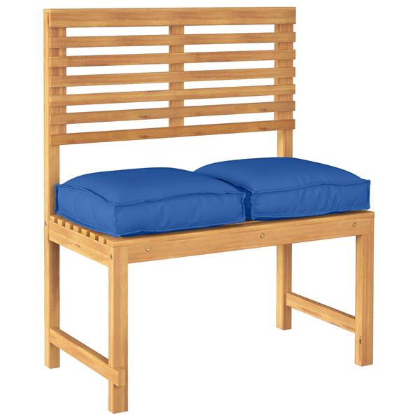 Grote foto vidaxl palletkussens 2 st zitting 40x40x8 cm oxford stof koningsblauw huis en inrichting woningdecoratie