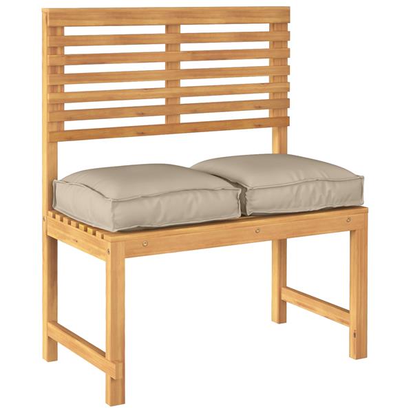 Grote foto vidaxl palletkussens voor zitplaats 2 stuks taupe 40x40x8 cm oxford stof huis en inrichting woningdecoratie