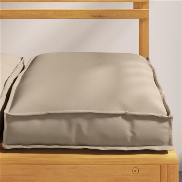 Grote foto vidaxl palletkussens voor zitplaats 2 stuks taupe 40x40x8 cm oxford stof huis en inrichting woningdecoratie