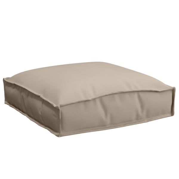 Grote foto vidaxl palletkussens voor zitplaats 2 stuks taupe 40x40x8 cm oxford stof huis en inrichting woningdecoratie