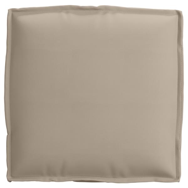 Grote foto vidaxl palletkussens voor zitplaats 2 stuks taupe 40x40x8 cm oxford stof huis en inrichting woningdecoratie