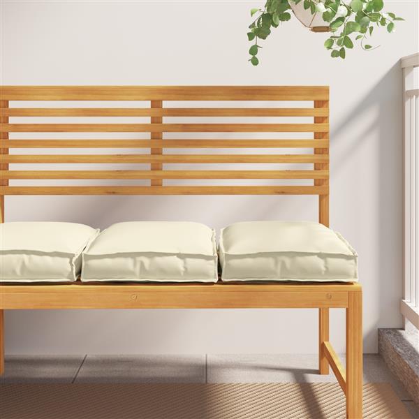 Grote foto vidaxl palletkussens 2 st zitting 40x40x8 cm oxford stof cr mekleurig huis en inrichting woningdecoratie