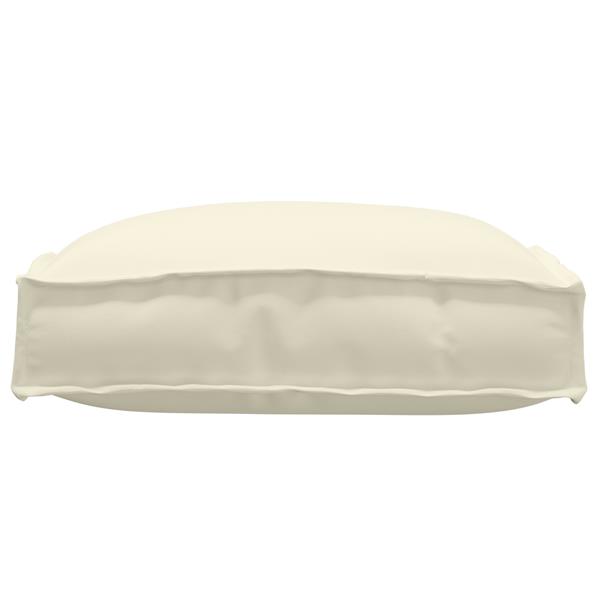 Grote foto vidaxl palletkussens 2 st zitting 40x40x8 cm oxford stof cr mekleurig huis en inrichting woningdecoratie