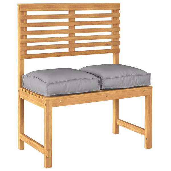 Grote foto vidaxl palletkussens 2 st zitting 40x40x8 cm oxford stof grijs huis en inrichting woningdecoratie