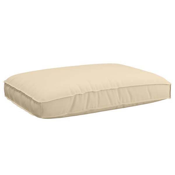 Grote foto vidaxl palletkussen zitting 120x80x12 cm oxford stof beige huis en inrichting woningdecoratie