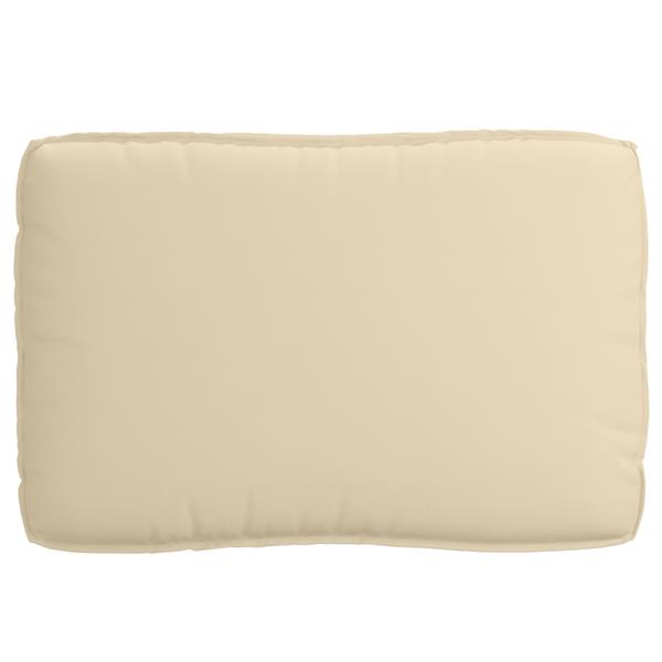 Grote foto vidaxl palletkussen zitting 120x80x12 cm oxford stof beige huis en inrichting woningdecoratie