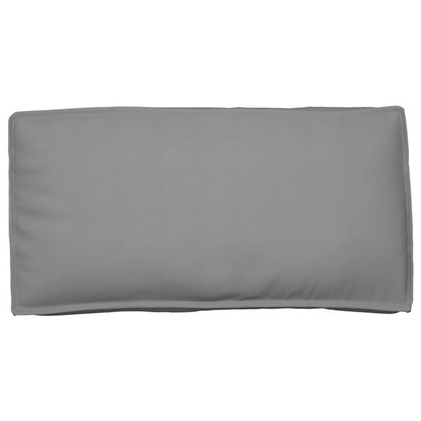 Grote foto vidaxl palletkussen voor zit rugleuning grijs 120x60x12 cm oxford stof huis en inrichting woningdecoratie
