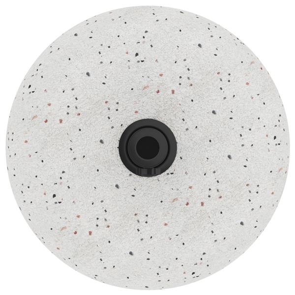 Grote foto vidaxl parasolvoet voor 37 42 52 58mm polen witte betonnen 20 kg tuin en terras overige tuin en terras