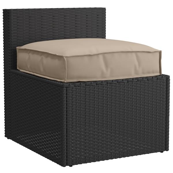 Grote foto vidaxl palletkussen zitting 60x60x12 cm oxford stof taupe huis en inrichting woningdecoratie