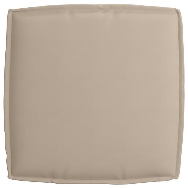 Grote foto vidaxl palletkussen zitting 60x60x12 cm oxford stof taupe huis en inrichting woningdecoratie