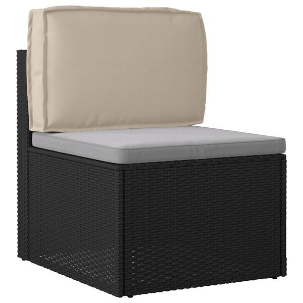 Grote foto vidaxl palletkussen rugleuning 60x40x12 cm oxford stof taupe huis en inrichting woningdecoratie