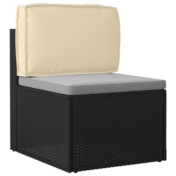 Grote foto vidaxl palletkussen rugleuning 60x40x12 cm oxford stof beige huis en inrichting woningdecoratie