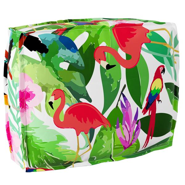 Grote foto vidaxl palletkussen rugleuning 50x40x12 cm jungle oxford stof huis en inrichting woningdecoratie