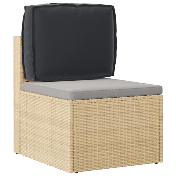 Grote foto vidaxl palletkussen rugleuning 50x40x12 cm oxford stof zwart huis en inrichting woningdecoratie