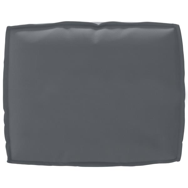 Grote foto vidaxl palletkussen rugleuning 50x40x12 cm oxford stof antraciet huis en inrichting woningdecoratie