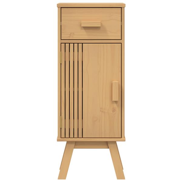 Grote foto vidaxl badkameropbergkast 35x30x90 cm massief grenenhout huis en inrichting complete badkamers