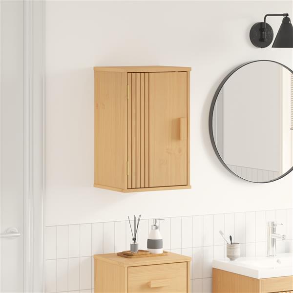 Grote foto vidaxl badkameropbergkast 35x30x55 cm massief grenenhout huis en inrichting complete badkamers