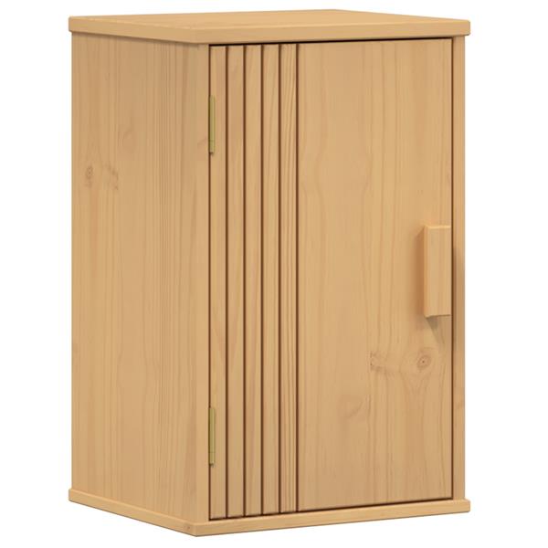 Grote foto vidaxl badkameropbergkast 35x30x55 cm massief grenenhout huis en inrichting complete badkamers
