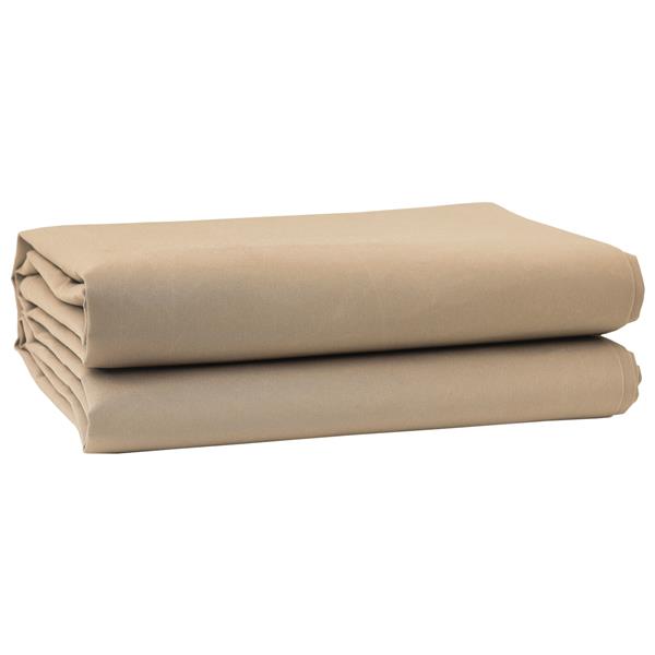 Grote foto vidaxl ligbed vervangende stof beige 10x1.6 m tuin en terras overige tuin en terras