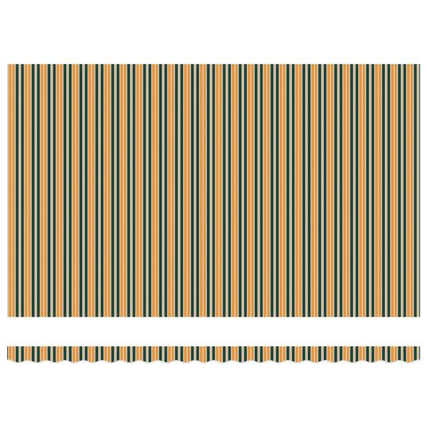 Grote foto vidaxl vervangende stof voor luifel voor 5x3.5 m frame groen en geel tuin en terras overige tuin en terras