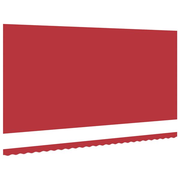 Grote foto vidaxl luifel vervangingsdoek voor 6x3 m frame in rood tuin en terras overige tuin en terras