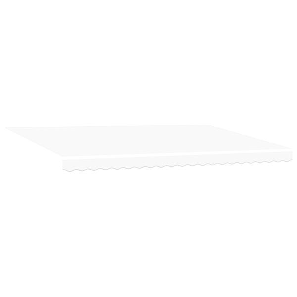 Grote foto vidaxl luifel vervangstof voor 5x3.5 m frame wit tuin en terras overige tuin en terras