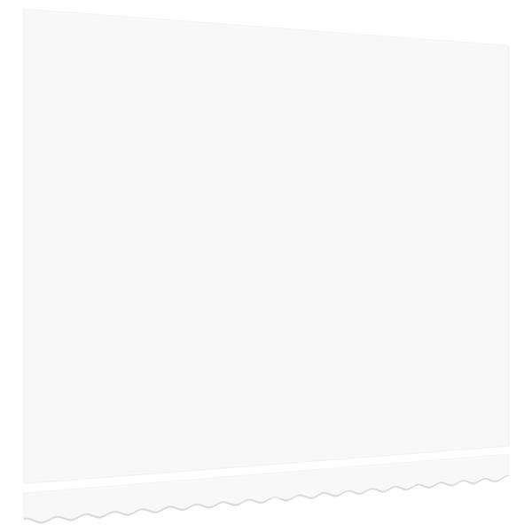 Grote foto vidaxl luifelvervangingsstof voor 4x3 m frame wit tuin en terras overige tuin en terras