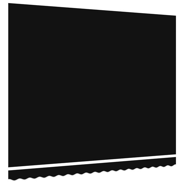 Grote foto vidaxl vervangende zeildoek voor 4x3.5 m frame zwart tuin en terras overige tuin en terras