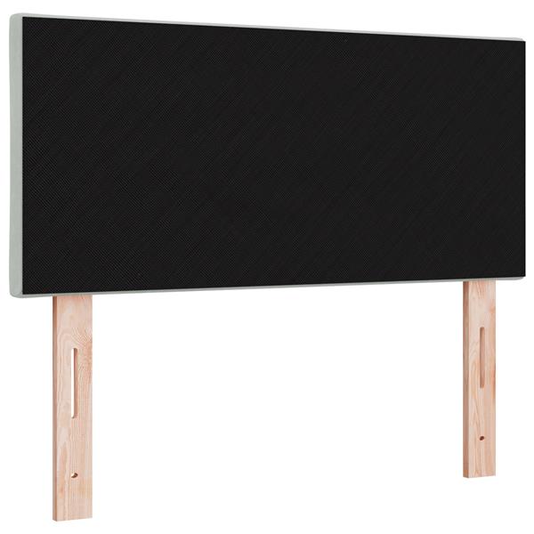 Grote foto vidaxl hoofdbord met ruitjes 100 cm fluweel lichtgrijs antiek en kunst stoelen en banken