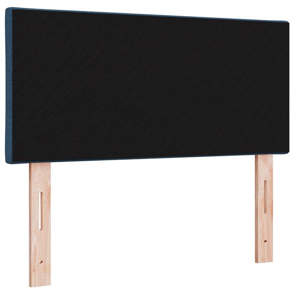 Grote foto vidaxl hoofdbord met ruitjes 100 cm stof blauw antiek en kunst stoelen en banken