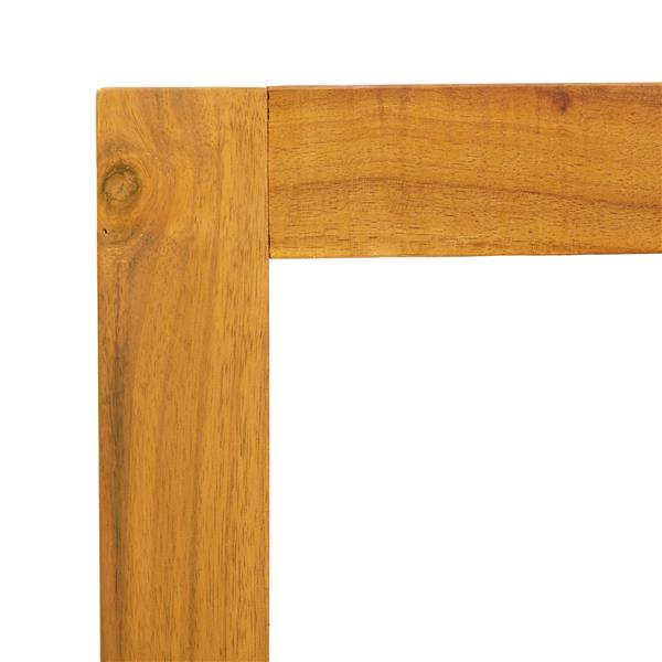 Grote foto vidaxl tuin salontafel 43x36x40 cm van massief teak tuin en terras tuinmeubelen