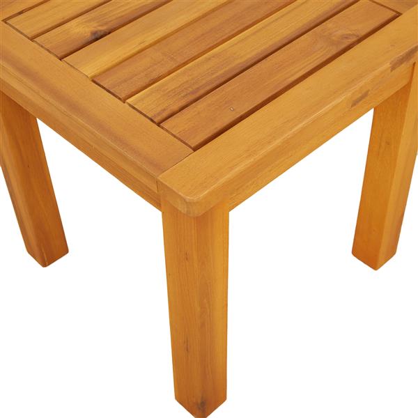 Grote foto vidaxl tuin bijzettafel 35x35x34 cm van massief acaciahout tuin en terras tuinmeubelen