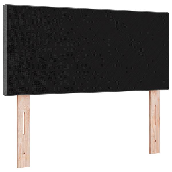 Grote foto vidaxl hoofdbord met ruitjes 100 cm stof donkergrijs antiek en kunst stoelen en banken
