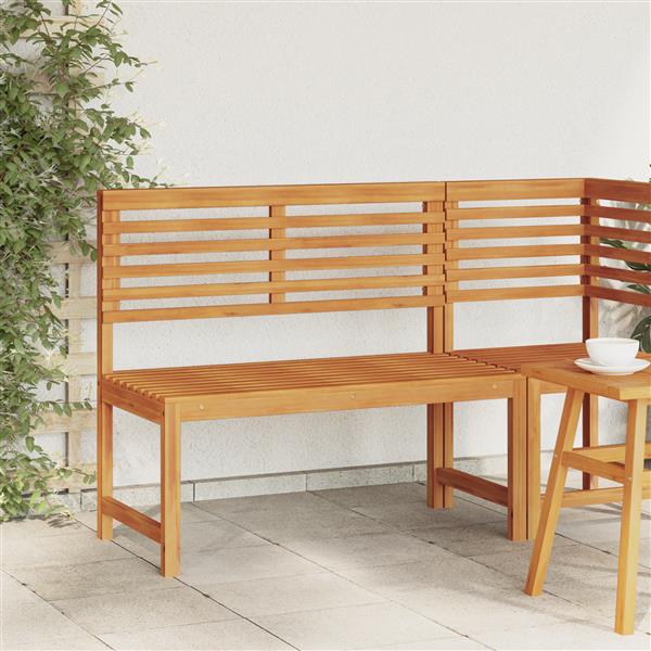 Grote foto vidaxl tuinbank 100x50x91 cm massief acaciahout tuin en terras tuinmeubelen