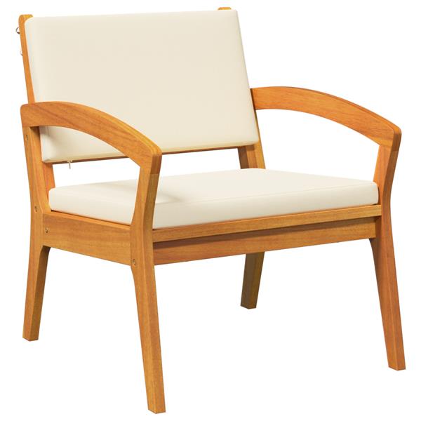 Grote foto vidaxl tuinstoelen 2 st 59 5x70 5x72 5 cm massief acaciahout tuin en terras tuinmeubelen