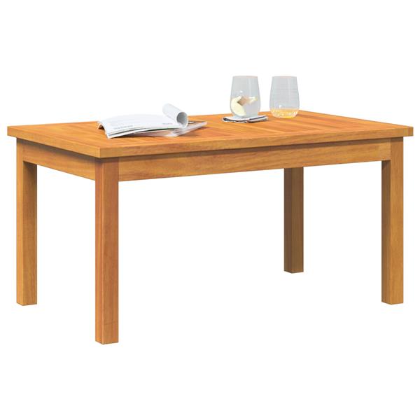Grote foto vidaxl salontafel 75x40x38 cm massief acaciahout tuin en terras tuinmeubelen