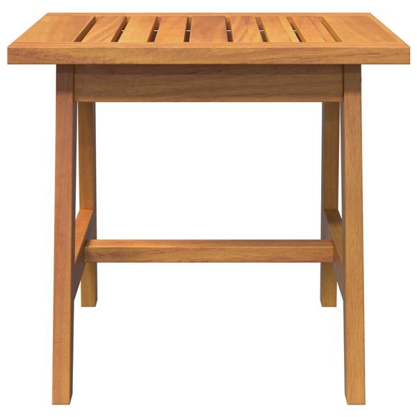 Grote foto vidaxl bijzettafel 45x45x40 cm massief acaciahout tuin en terras tuinmeubelen