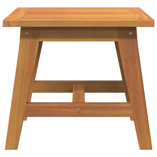 Grote foto vidaxl bijzettafel 45x45x40 cm massief acaciahout tuin en terras tuinmeubelen