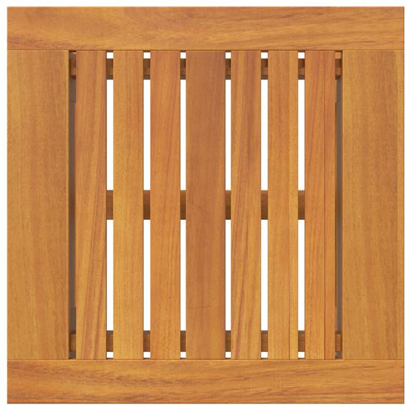Grote foto vidaxl bijzettafel 45x45x40 cm massief acaciahout tuin en terras tuinmeubelen